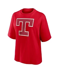 Nike Women's Red Texas Rangers Premium Essentials Relaxed Boxy T-Shirt