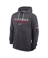 Nike Men's Anthracite Alabama Crimson Tide 2026 Sideline Standard Issue Dri-fit Hoodie
