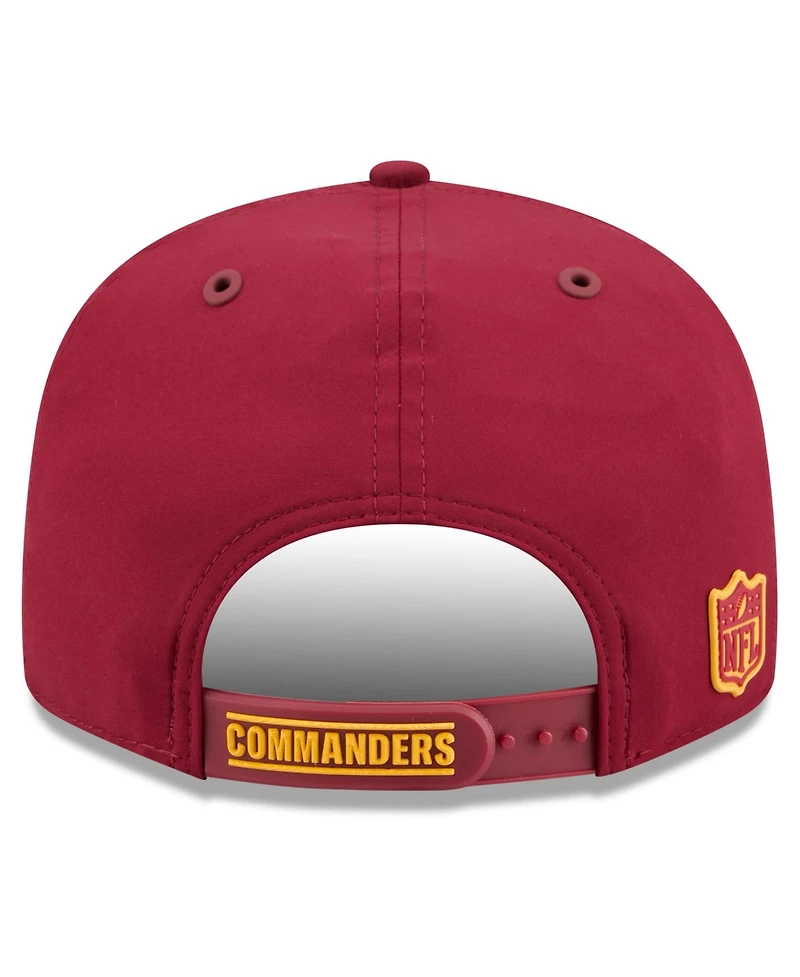 New Era Men's Burgundy Washington Commanders 2026 Sideline 9FIFTY Snapback Hat