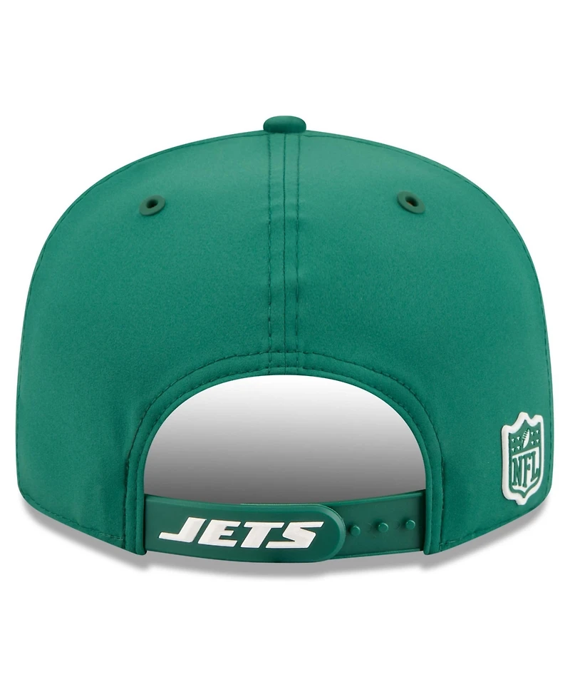 New Era Men's Green New York Jets 2026 Sideline 9FIFTY Snapback Hat