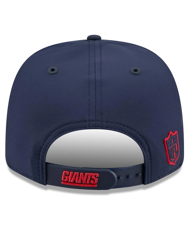 New Era Men's Navy New York Giants 2026 Sideline Throwback 9SEVENTY Adjustable Hat