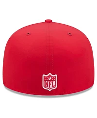 New Era Men's Red Kansas City Chiefs 2026 Sideline 59FIFTY Fitted Hat