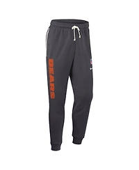 Nike Men's Anthracite Chicago Bears Sideline Standard Issue Ground Game Dri-fit Taper Pants