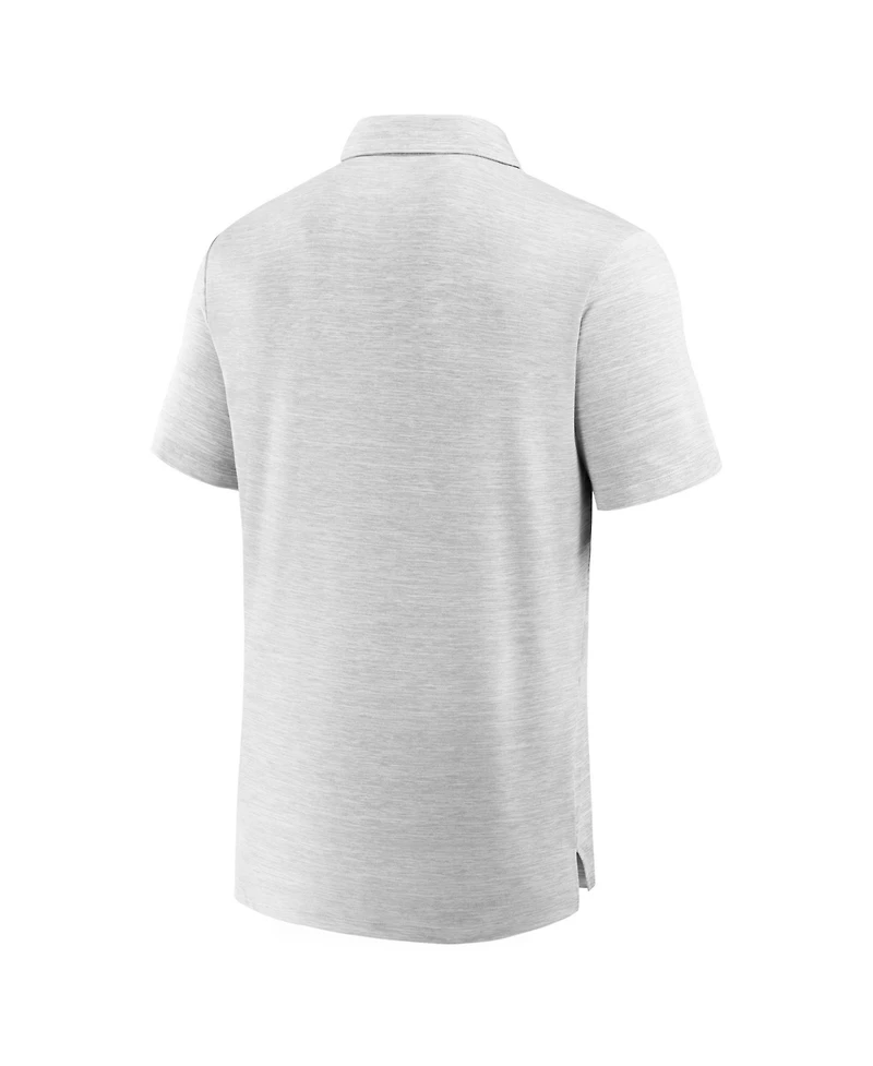 Fanatics Men's Heather Gray New Orleans Saints Clutch Polo Shirt