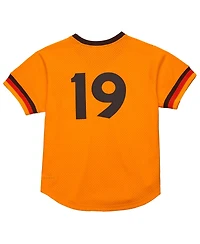 Mitchell & Ness Men's Tony Gwynn Gold San Diego Padres Big Tall Cooperstown Mesh Batting Practice Jersey