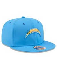 New Era Men's Powder Blue Los Angeles Chargers 2026 Sideline 9FIFTY Snapback Hat