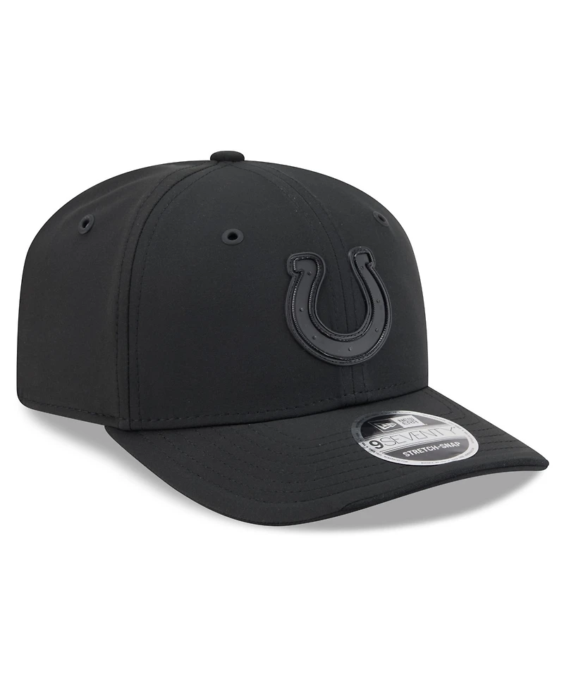New Era Men's Black Indianapolis Colts 2026 Sideline 9SEVENTY Adjustable Hat