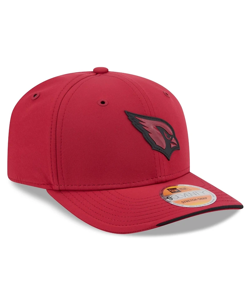 New Era Men's Cardinal Arizona Cardinals 2026 Sideline 9SEVENTY Adjustable Hat