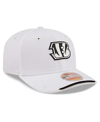 New Era Men's White Cincinnati Bengals 2026 Sideline 9SEVENTY Adjustable Hat
