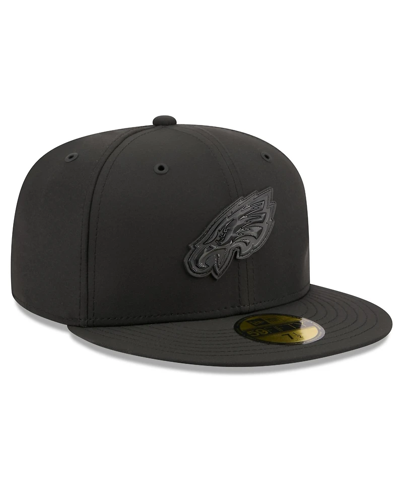 New Era Men's Black Philadelphia Eagles 2026 Sideline 59FIFTY Fitted Hat