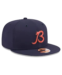 New Era Men's Navy Chicago Bears 2026 Sideline Alternate 59FIFTY Fitted Hat
