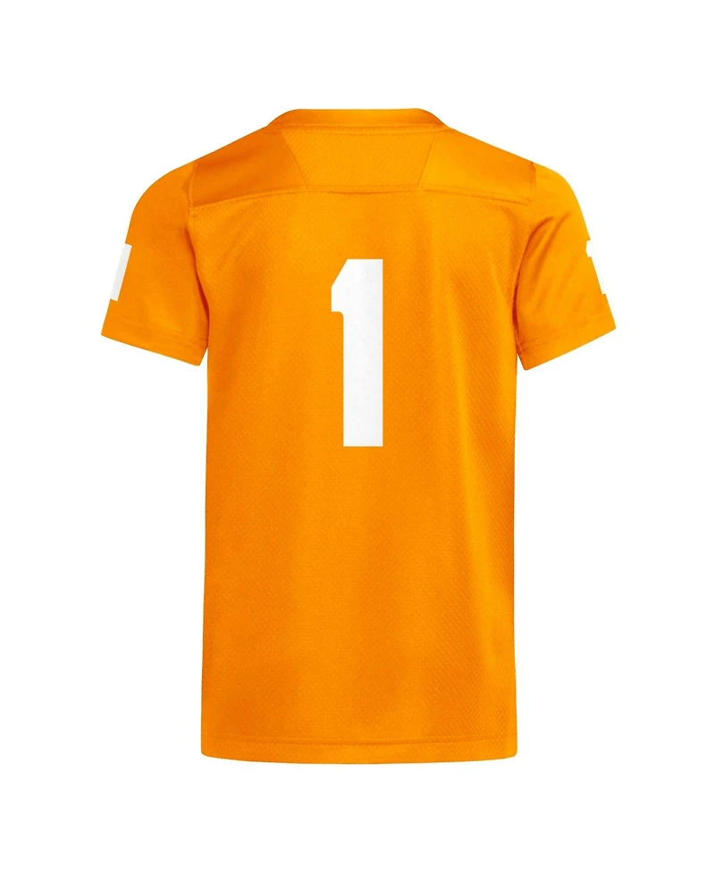 Adidas Big Boys and Girls 1 Tennessee Orange Volunteers Replica Football Jersey
