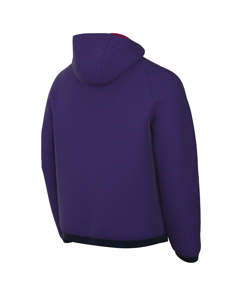 Nike Men's Blue Barcelona 2026/27 Anthem Dri-fit Full-Zip Hooded Jacket