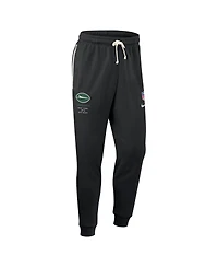 Nike Men's Black New York Jets Sideline Standard Issue Touchback Kick Dri-fit Taper Pants