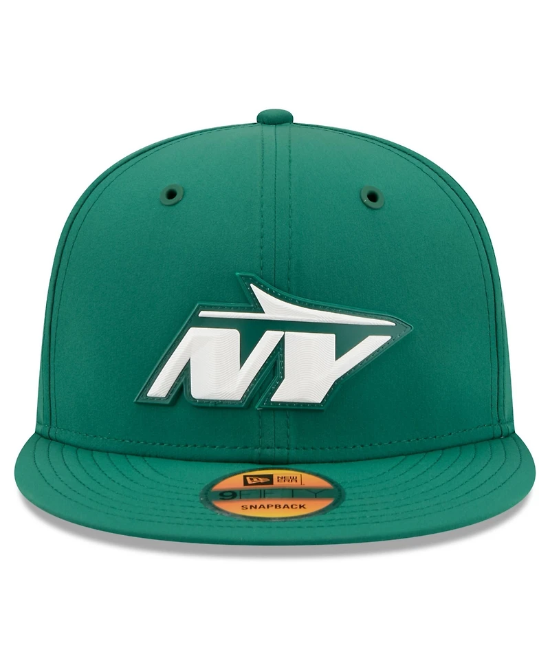 New Era Men's Green New York Jets 2026 Sideline 9FIFTY Snapback Hat
