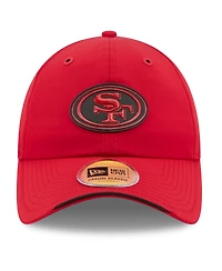 New Era Men's Scarlet San Francisco 49ers 2026 Sideline Casual Classic Adjustable Hat