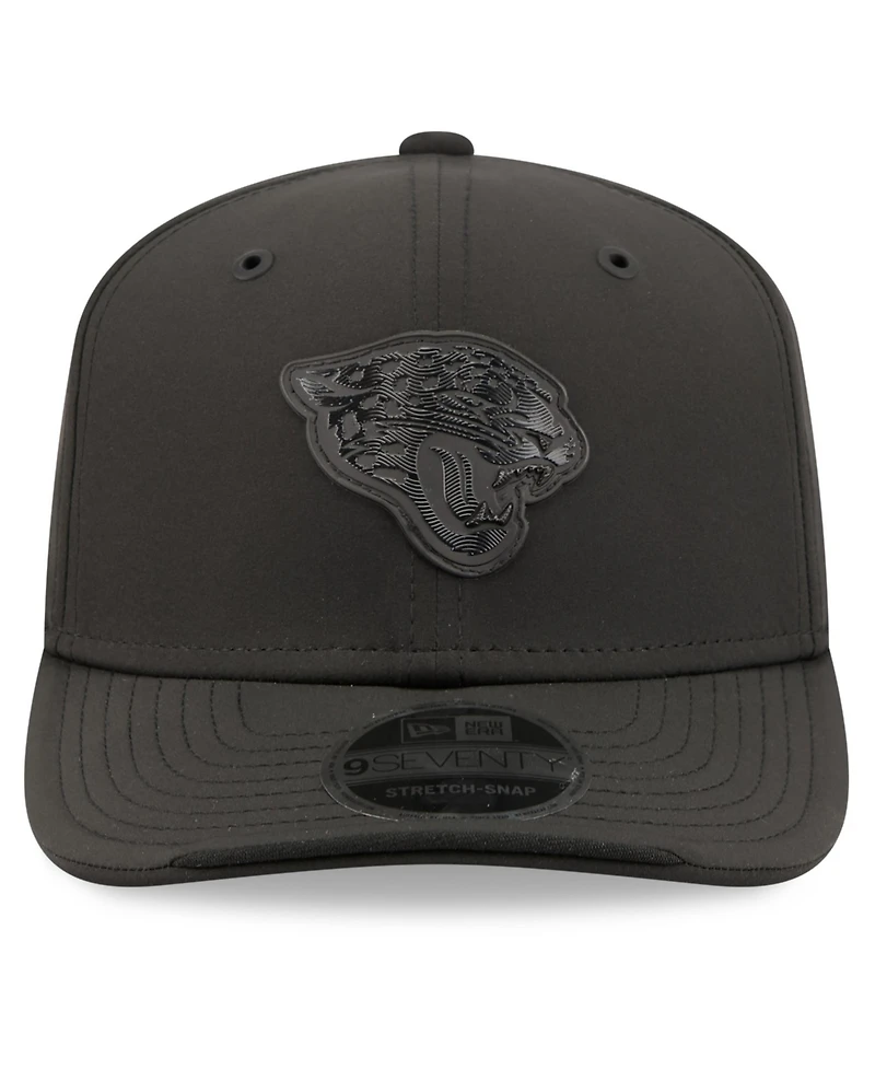 New Era Men's Black Jacksonville Jaguars 2026 Sideline 9SEVENTY Adjustable Hat