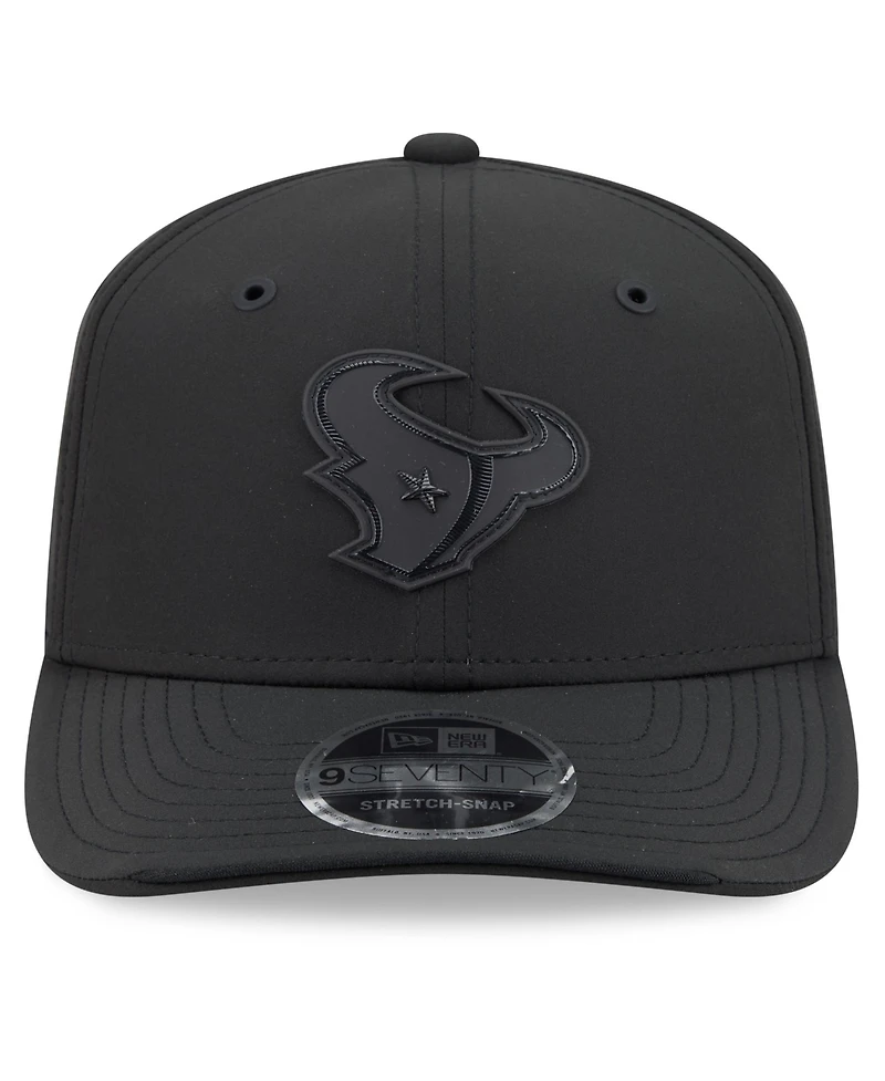 New Era Men's Black Houston Texans 2026 Sideline 9SEVENTY Adjustable Hat