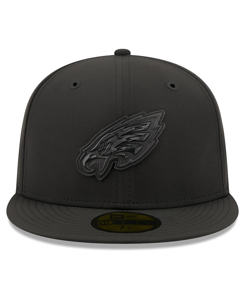 New Era Men's Black Philadelphia Eagles 2026 Sideline 59FIFTY Fitted Hat