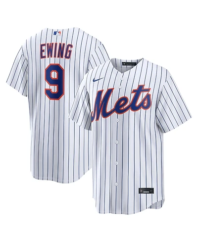 Nike Men's Aj Ewing White New York Mets Home Replica Jersey