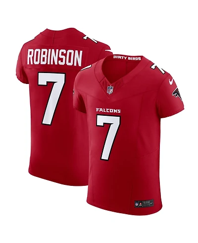 Nike Men's Bijan Robinson Red Atlanta Falcons Team Vapor F.u.s.e. Elite Jersey