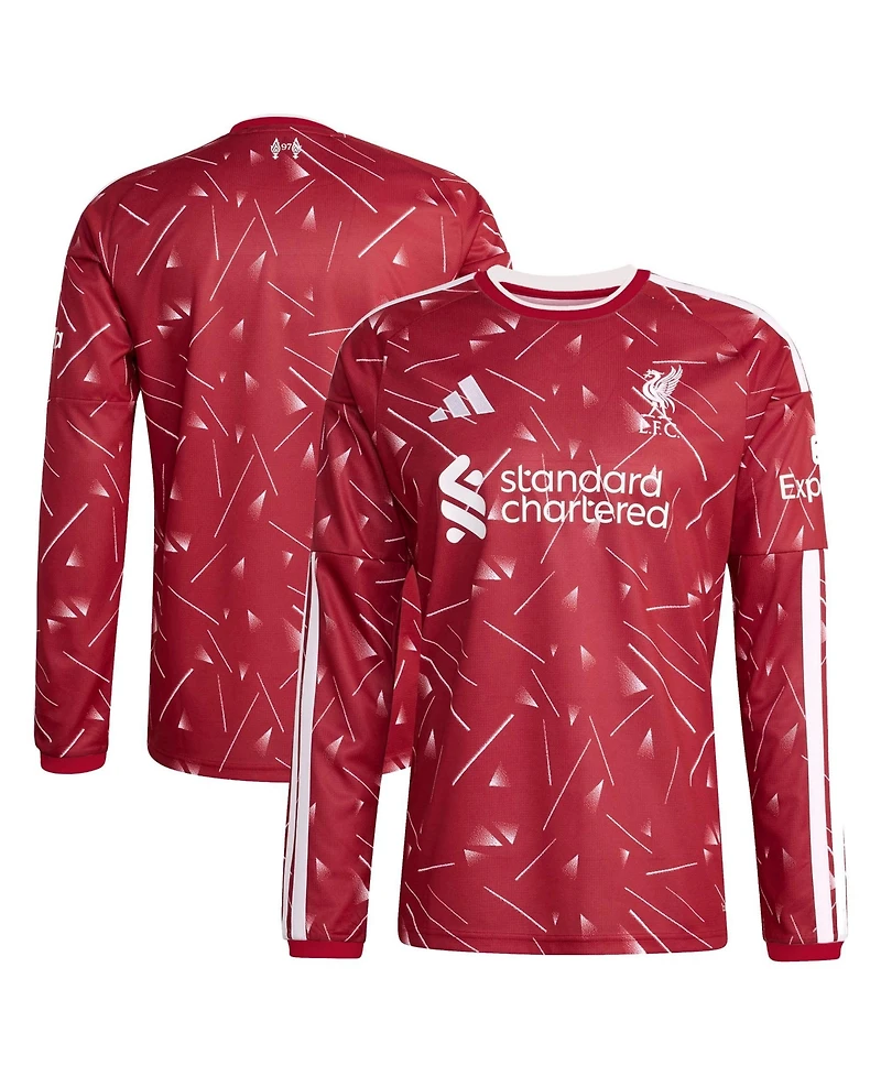 Adidas Men's Red Liverpool 2026/27 Home ReplicaLong sleeves Jersey