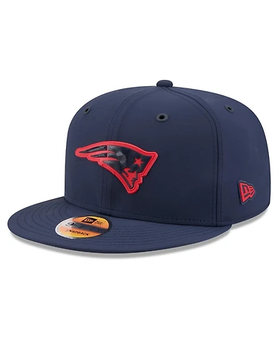 New Era Men's Navy New England Patriots 2026 Sideline 9FIFTY Snapback Hat