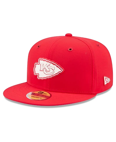 New Era Men's Red Kansas City Chiefs 2026 Sideline 9FIFTY Snapback Hat