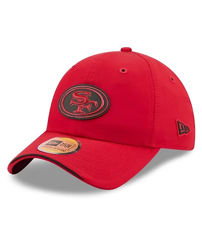 New Era Men's Scarlet San Francisco 49ers 2026 Sideline Casual Classic Adjustable Hat