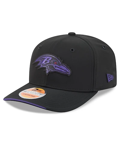New Era Men's Black Baltimore Ravens 2026 Sideline 9SEVENTY Adjustable Hat
