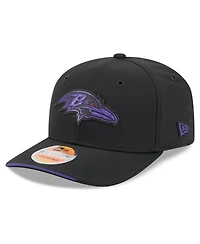 New Era Men's Black Baltimore Ravens 2026 Sideline 9SEVENTY Adjustable Hat