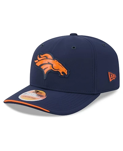 New Era Men's Navy Denver Broncos 2026 Sideline 9SEVENTY Adjustable Hat