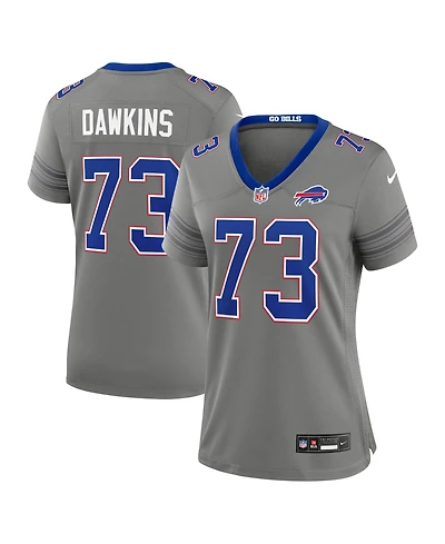 Nike Women's Dion Dawkins Gray Buffalo Bills Nickel City Game Jersey