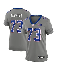Nike Women's Dion Dawkins Gray Buffalo Bills Nickel City Game Jersey