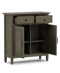 Connaught Solid Wood Entryway Storage Cabinet