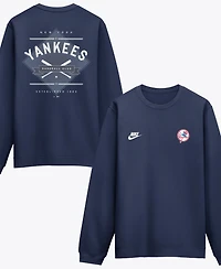 Nike Men's Navy New York Yankees Cooperstown Diamond Sweatshirt