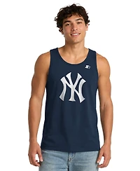 Starter Men's Navy New York Yankees Tank Top