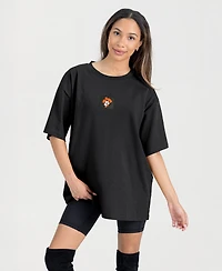 Gameday Couture Women's Black Oklahoma State Cowboys Oversized Back at Ya T-Shirt