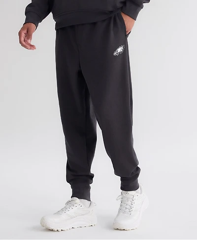 Fanatics Men's Charcoal Philadelphia Eagles Clutch Fleece Tri-Blend Joggers
