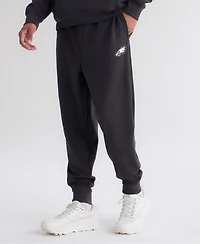 Fanatics Men's Charcoal Philadelphia Eagles Clutch Fleece Tri-Blend Joggers