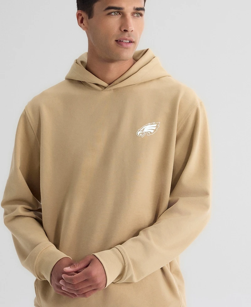 Fanatics Men's Tan Philadelphia Eagles Clutch Tri-Blend Hoodie