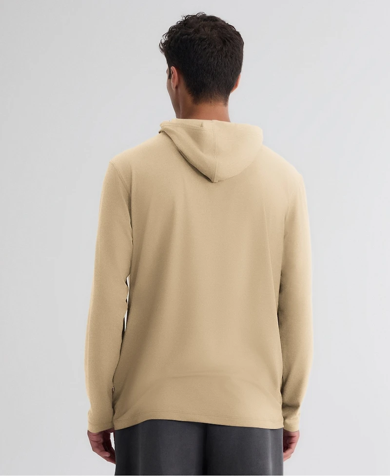 Fanatics Men's Tan Philadelphia Eagles ClutchLong sleeves Hooded T-Shirt