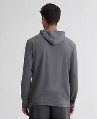 Fanatics Men's Charcoal Philadelphia Eagles ClutchLong sleeves Hooded T-Shirt