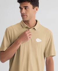 Fanatics Men's Tan Kansas City Chiefs Clutch Polo Shirt