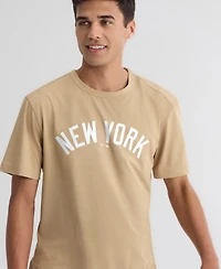 Fanatics Men's Khaki New York Yankees Clutch Winning Edge T-Shirt