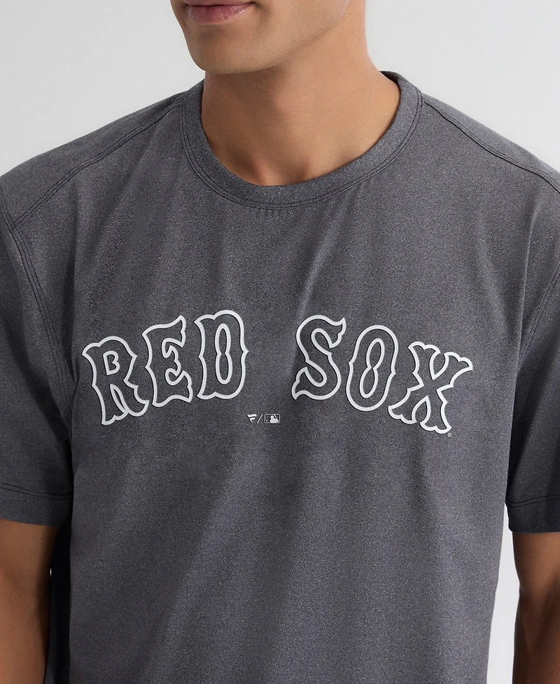 Fanatics Men's Charcoal Boston Red Sox Clutch Winning Edge T-Shirt