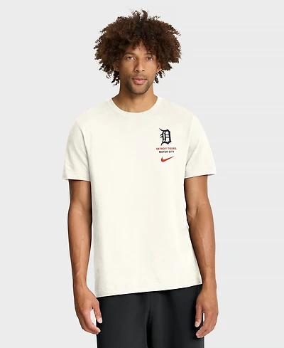 Nike Men's Cream Detroit Tigers Primetime Inning T-Shirt