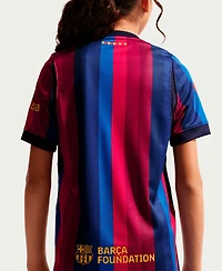 Nike Big Boys and Girls Red Barcelona 2026/27 Home Stadium Replica Jersey
