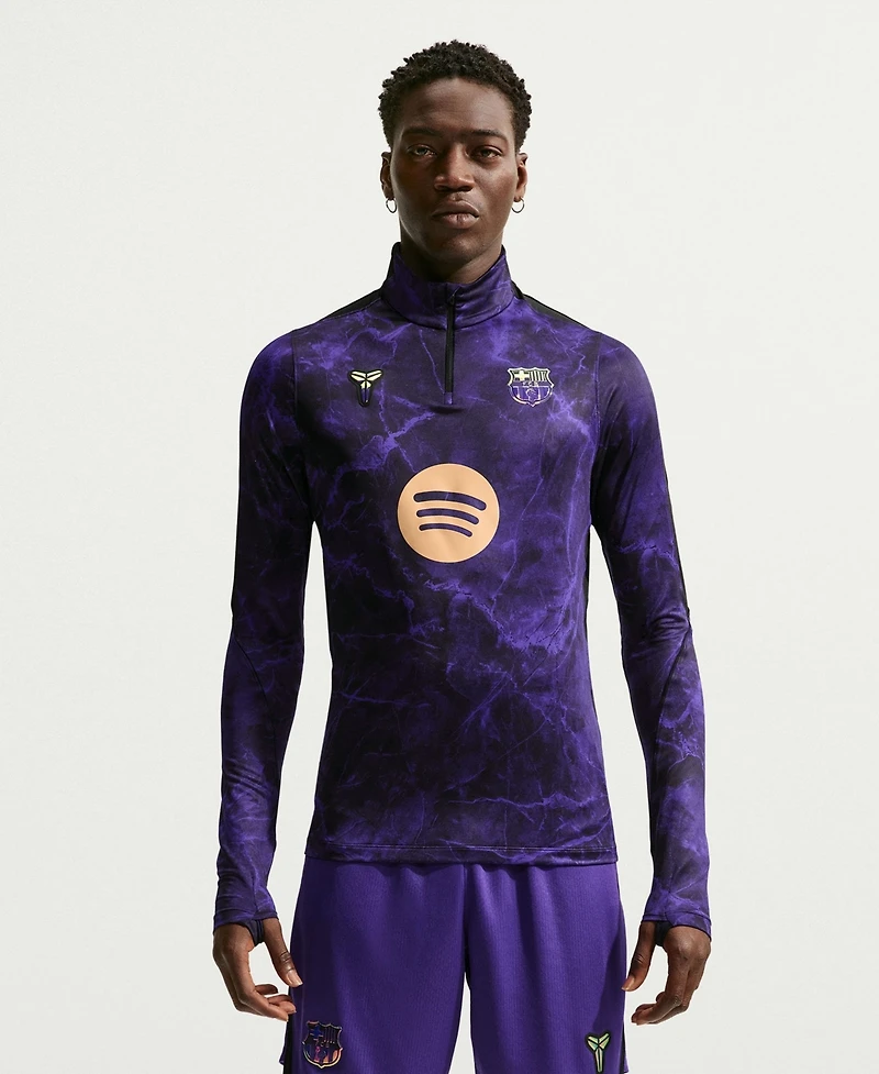 Nike Men's Barcelona 2026/27 Away Strike Drill Dri-fit Quarter-Zip Top
