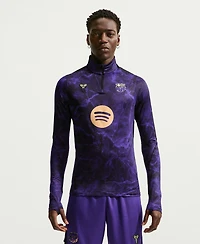 Nike Men's Barcelona 2026/27 Away Strike Drill Dri-fit Quarter-Zip Top